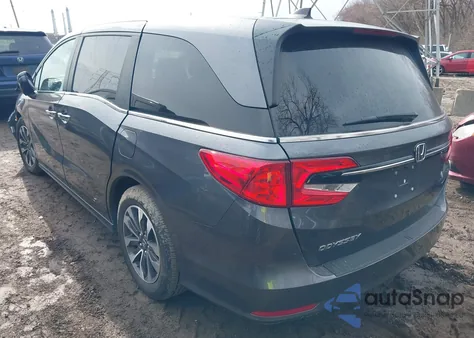 2024 Honda Odyssey Ex-L из США, поврежденный, VIN 5FNRL6H6XRB018224